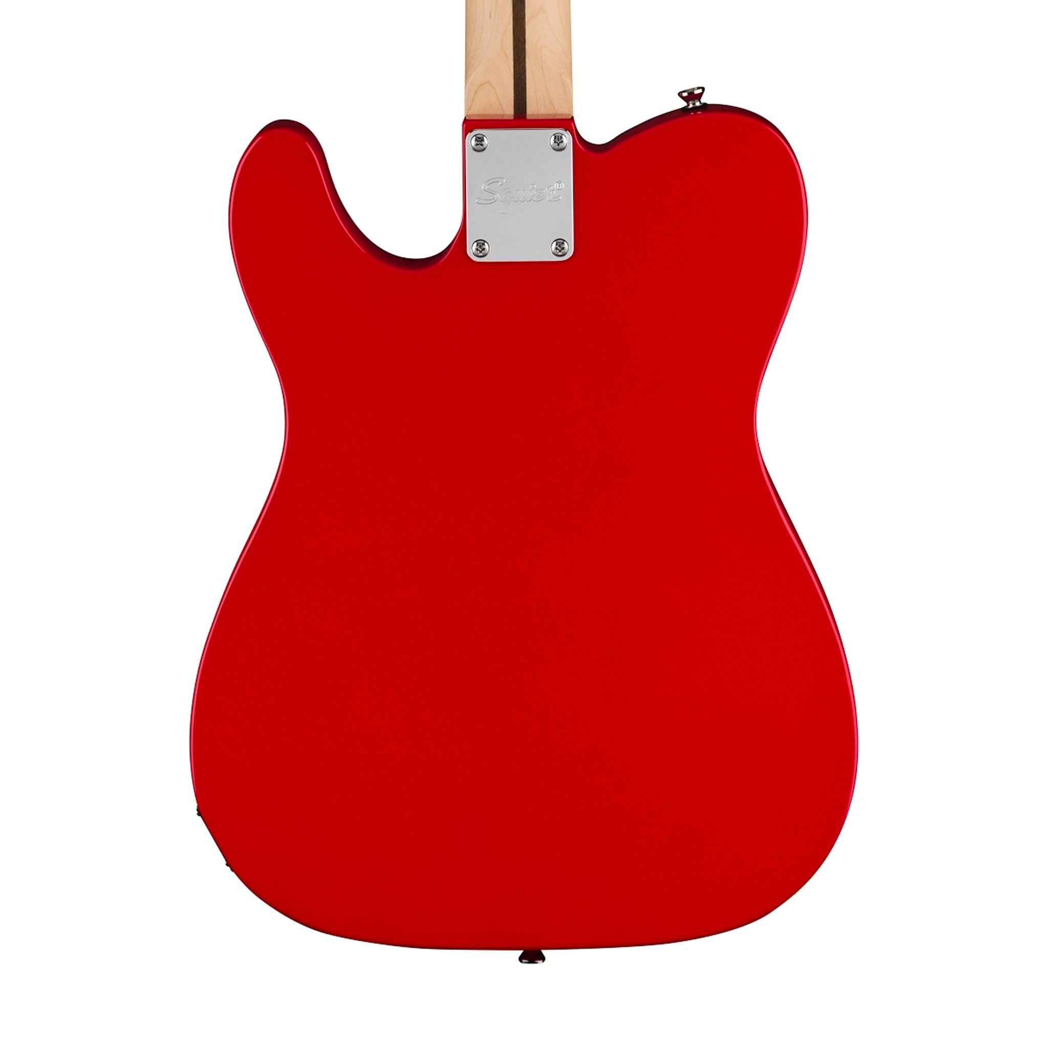 Squier Sonic Telecaster Electric Guitar Bundle w/Black Pickguard, Laurel FB, Torino Red