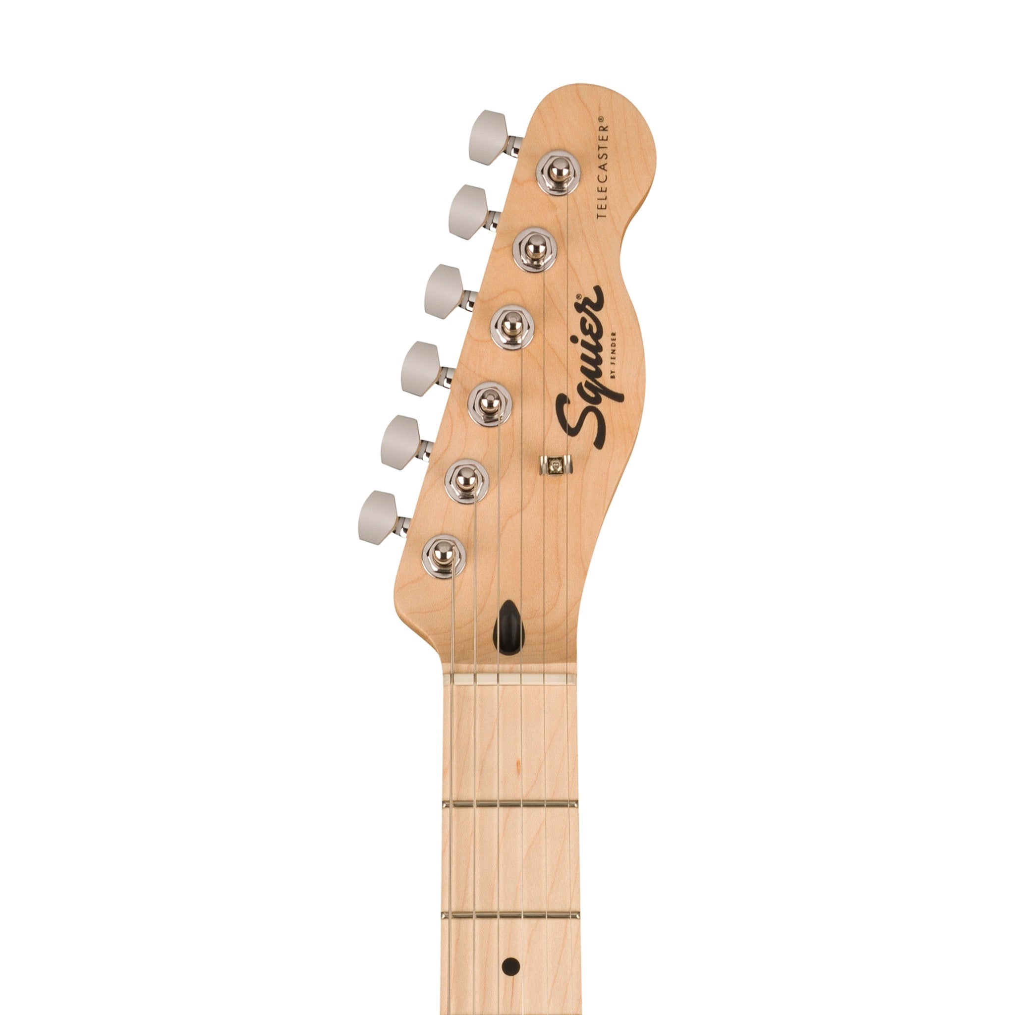 Squier Sonic Telecaster Electric Guitar Bundle w/Black Pickguard, Maple FB, Butterscotch Blonde