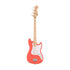 Squier Sonic Bronco Bass Guitar w/White Pickguard, Maple FB, Tahitian Coral |  SQUIER BY FENDER |  ELECTRIC GUITAR |  Zoso Music