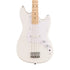 Squier Sonic Bronco Bass Guitar Bundle w/White Pickguard, Maple FB, Arctic White |  SQUIER BY FENDER |  ELECTRIC GUITAR |  Zoso Music
