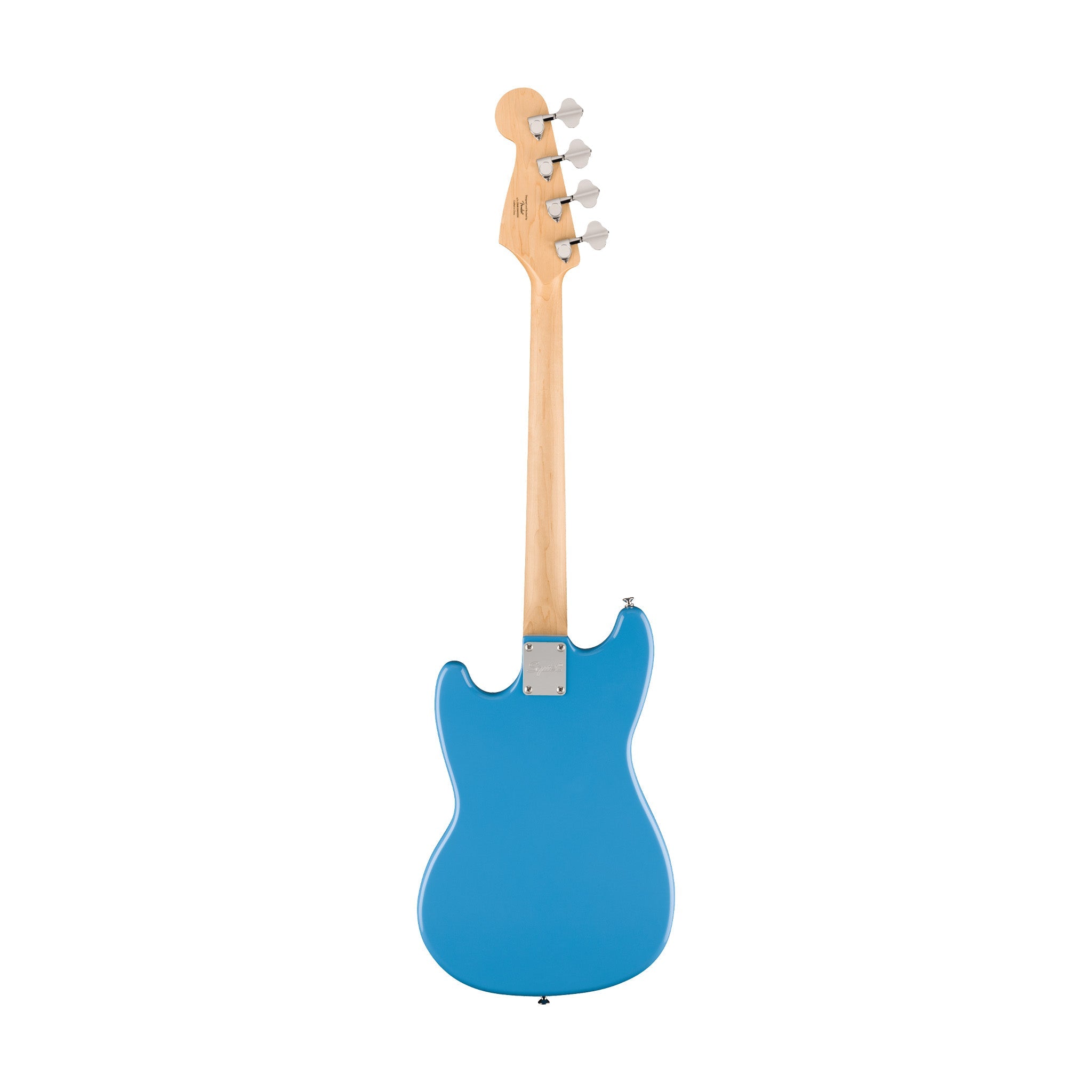 Squier FSR Sonic Bronco Bass Guitar w/Black Pickguard, Maple FB, California Blue |  SQUIER BY FENDER |  ELECTRIC GUITAR |  Zoso Music