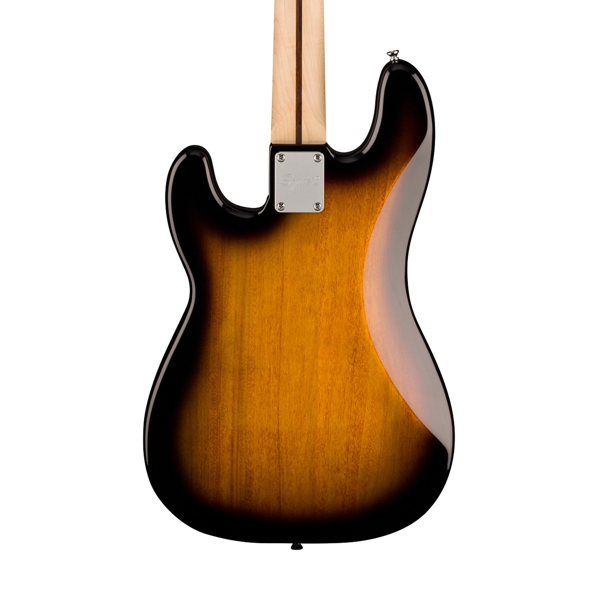 Squier Sonic Precision Bass Guitar w/White Pickguard, Maple FB, 2-Color Sunburst