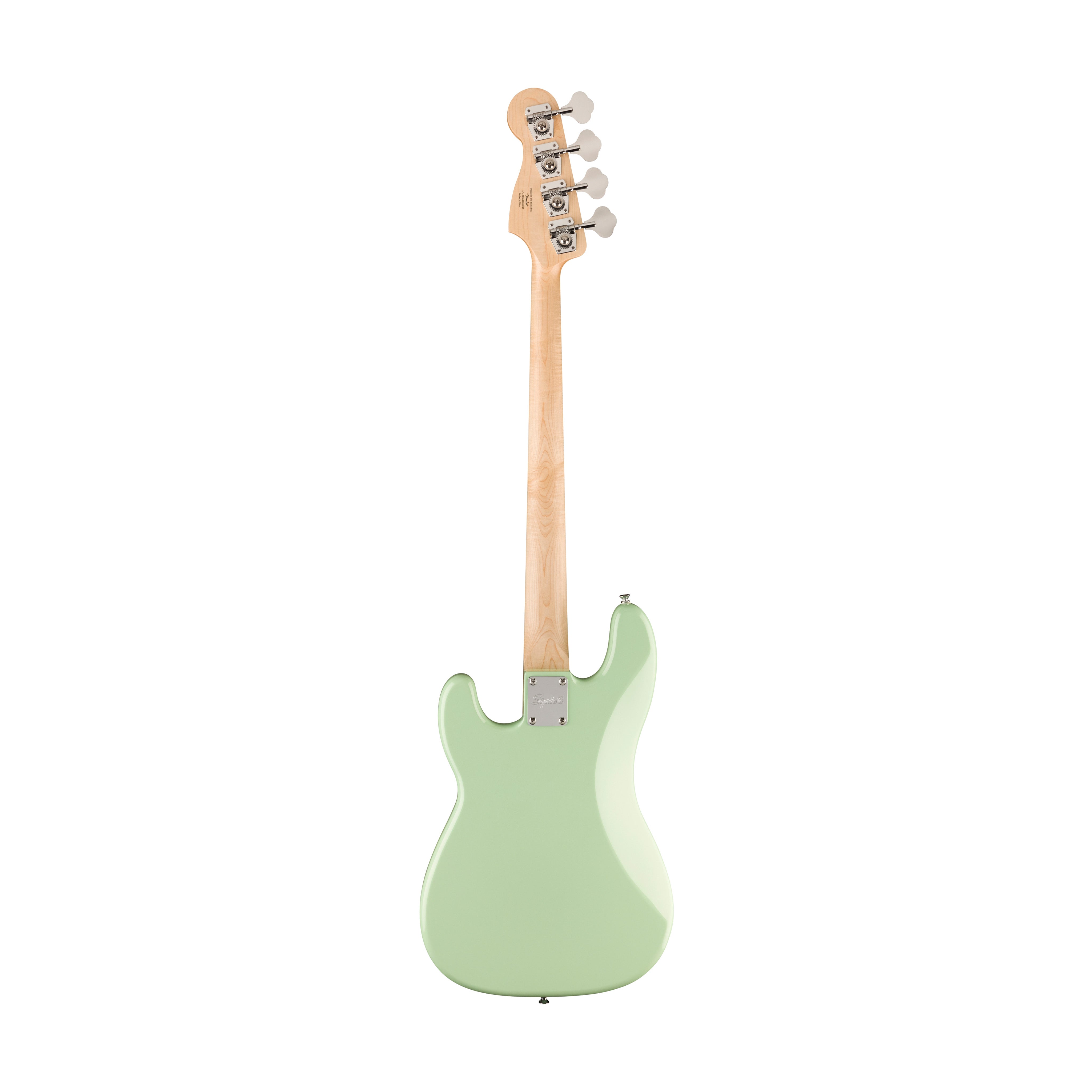 Squier FSR Sonic Precision Bass Guitar w/White Pickguard, Maple FB, Surf Green |  SQUIER BY FENDER |  BASS GUITAR |  Zoso Music