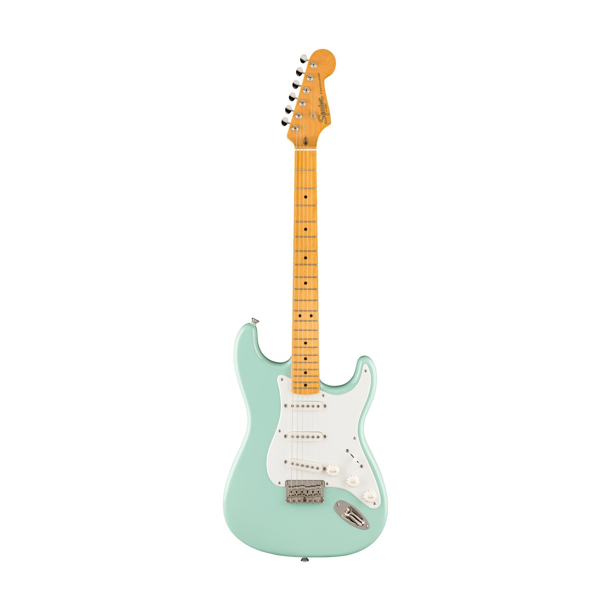Squier Classic Vibe 50s Stratocaster Hardtail Electric Guitar, Maple FB, Surf Green |  SQUIER BY FENDER |  ELECTRIC GUITAR |  Zoso Music