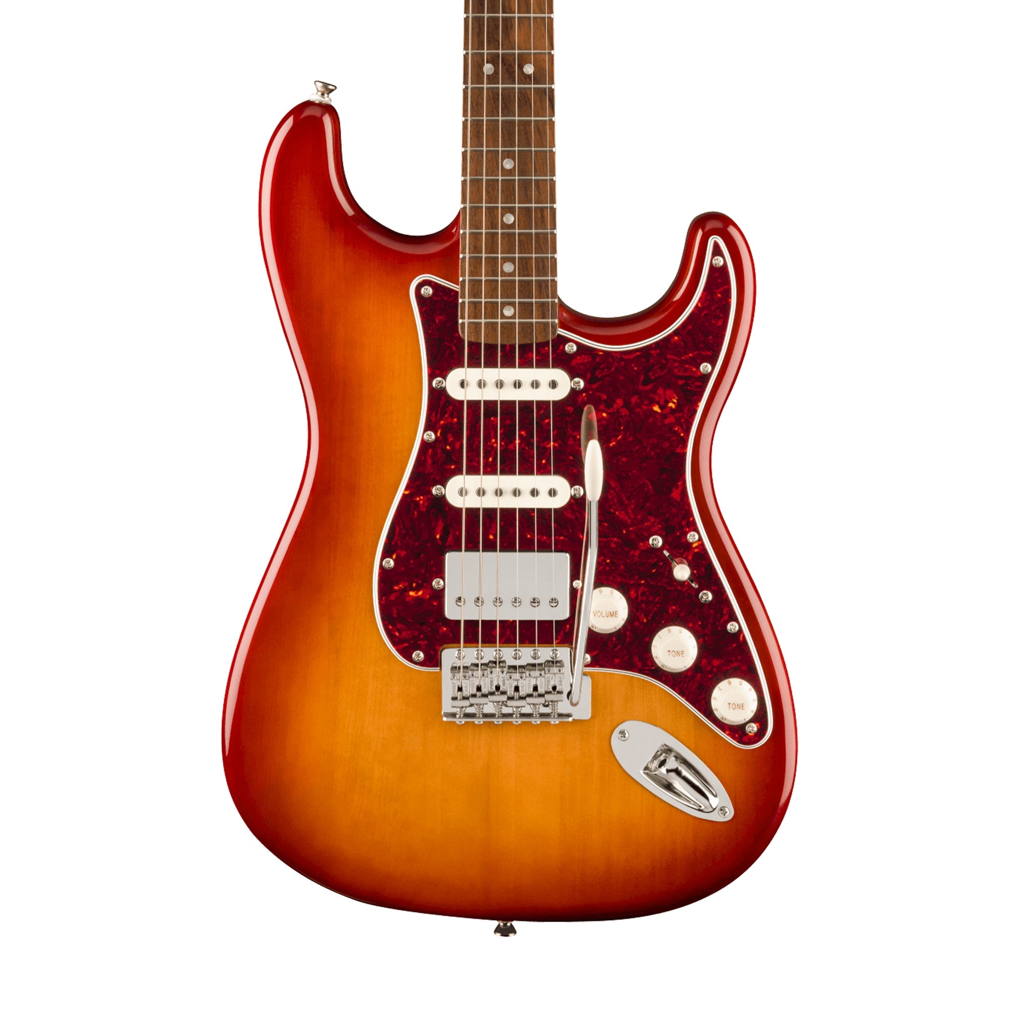 Squier Limited Edition Classic Vibe 60s Stratocaster HSS Electric Guitar, Laurel FB, Sienna Sunburst | Zoso Music Sdn Bhd