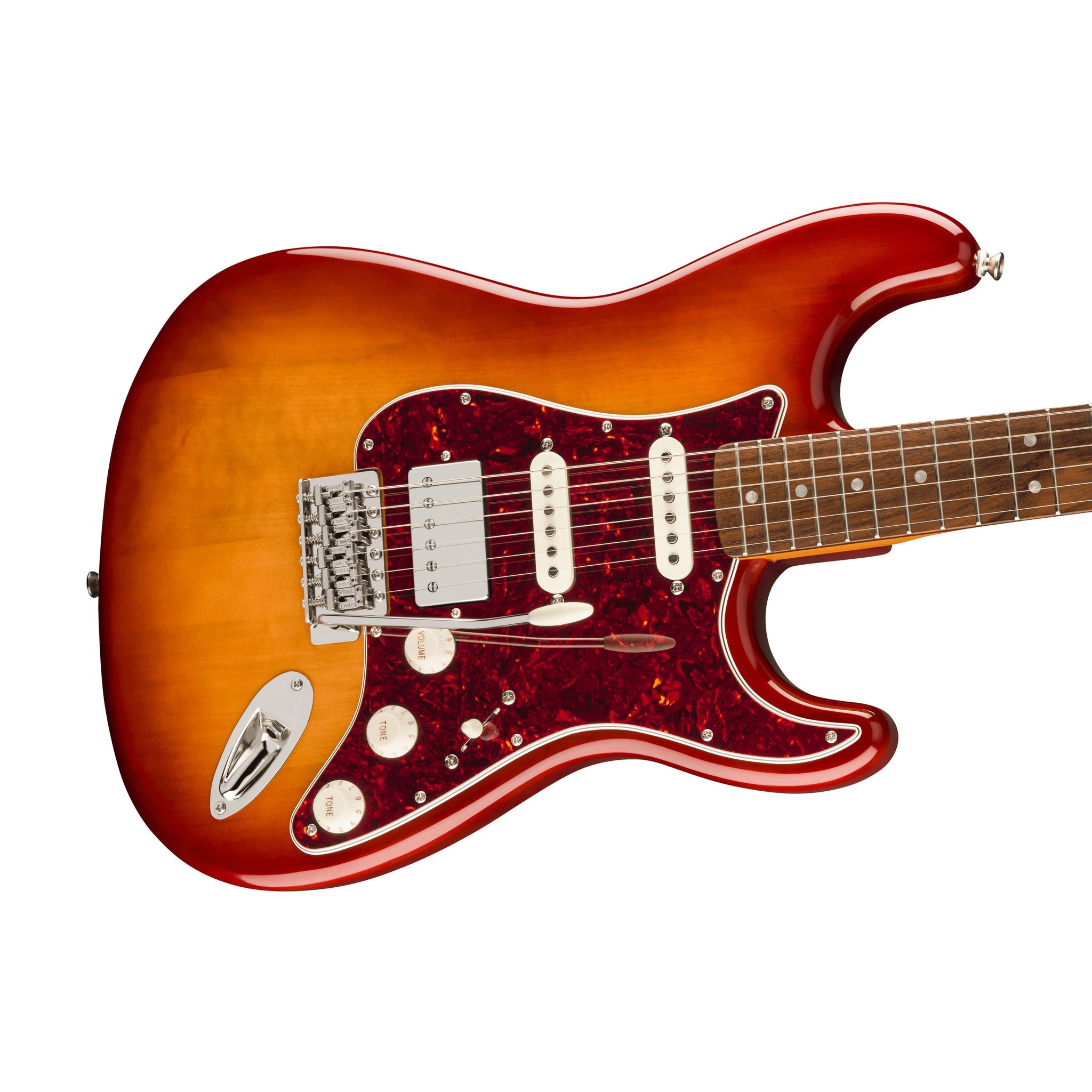 Squier Limited Edition Classic Vibe 60s Stratocaster HSS Electric Guitar, Laurel FB, Sienna Sunburst |  SQUIER BY FENDER |  ELECTRIC GUITAR |  Zoso Music