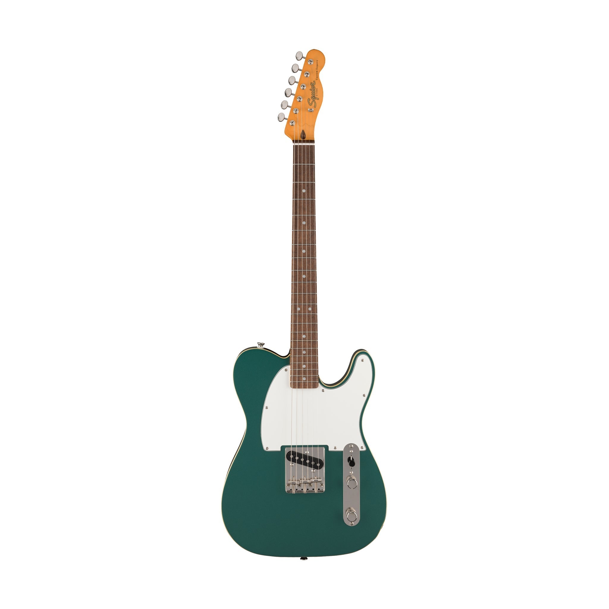Squier Classic Vibe Custom Esquire Electric Guitar, Laurel FB, Sherwood Green |  SQUIER BY FENDER |  ELECTRIC GUITAR |  Zoso Music