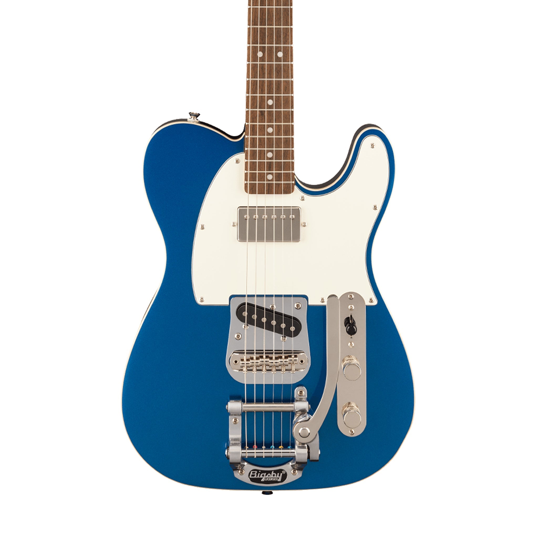Squier FSR Classic Vibe Custom Telecaster SH Electric Guitar w/Bigsby, Lake Placid Blue | Zoso Music Sdn Bhd