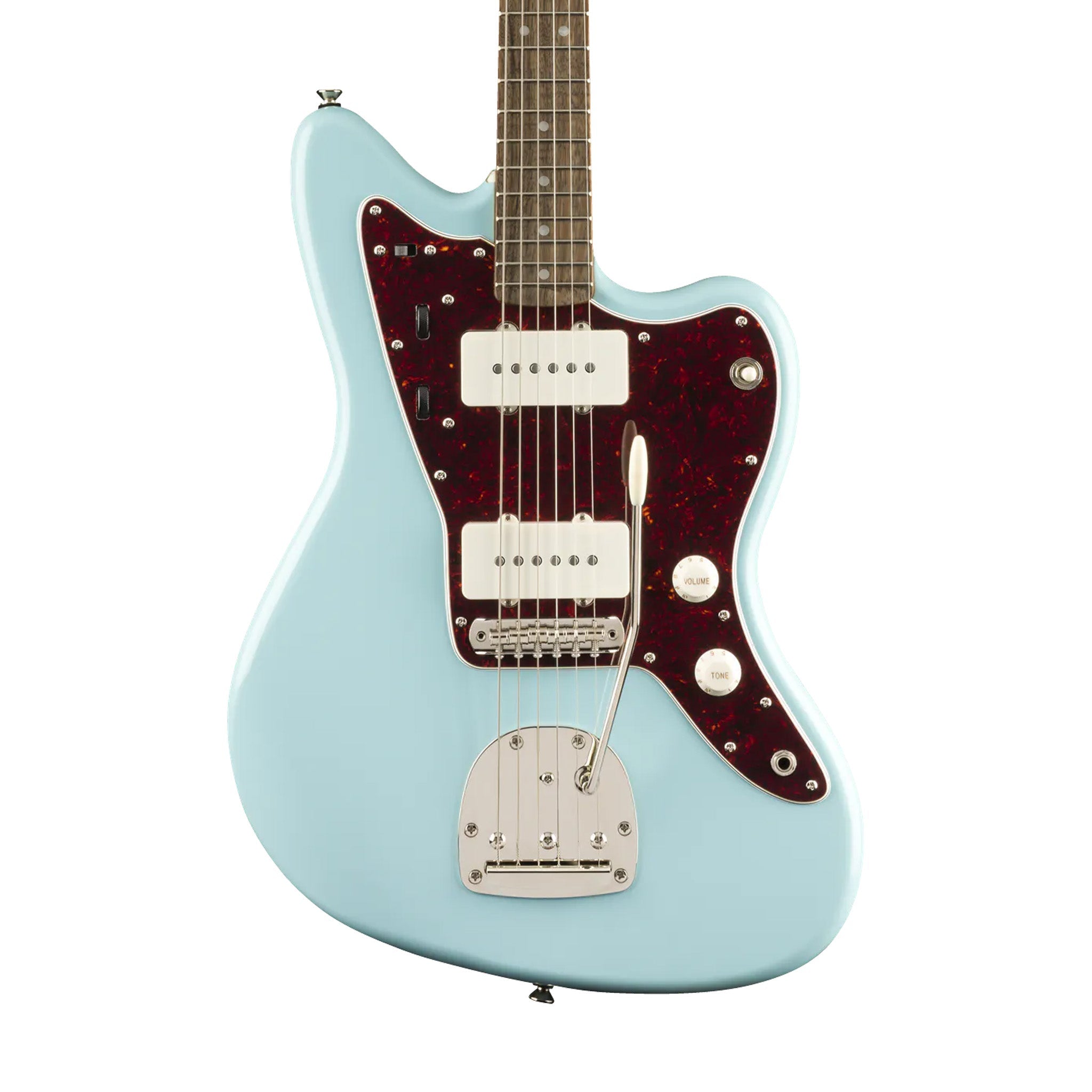 Squier FSR Classic Vibe 60s Jazzmaster Electric Guitar, Laurel FB, Daphne Blue | Zoso Music Sdn Bhd