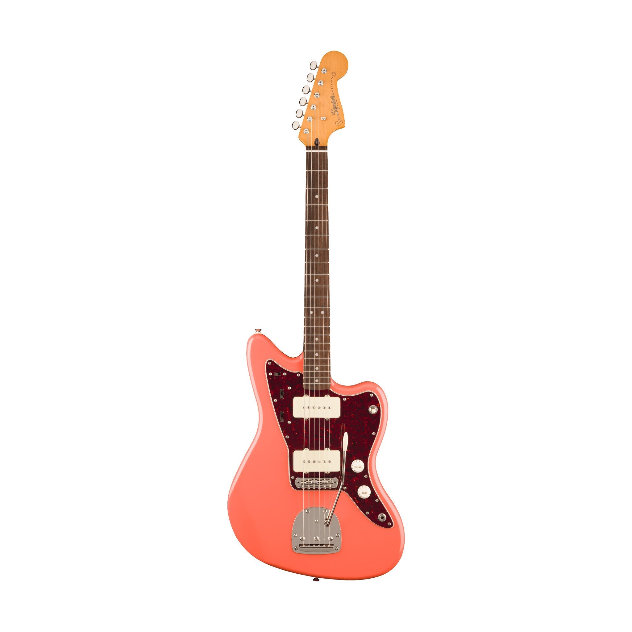 Squier Classic Vibe 60s Jazzmaster Electric Guitar, Laurel FB, Tahitian Coral |  SQUIER BY FENDER |  ELECTRIC GUITAR |  Zoso Music