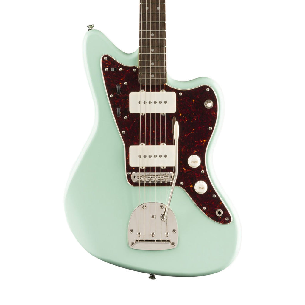 Squier FSR Classic Vibe 60s Jazzmaster Electric Guitar, Laurel FB, Surf Green | Zoso Music Sdn Bhd