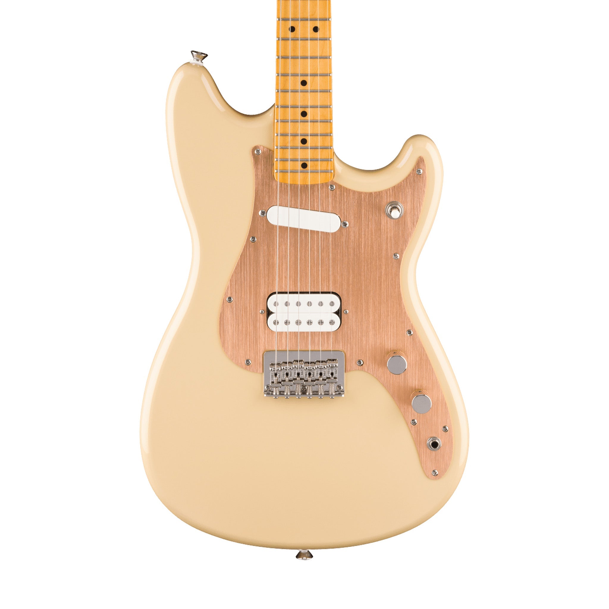 Squier Classic Vibe Duo Sonic HS Electric Guitar, Maple FB, Desert Sand | Zoso Music Sdn Bhd