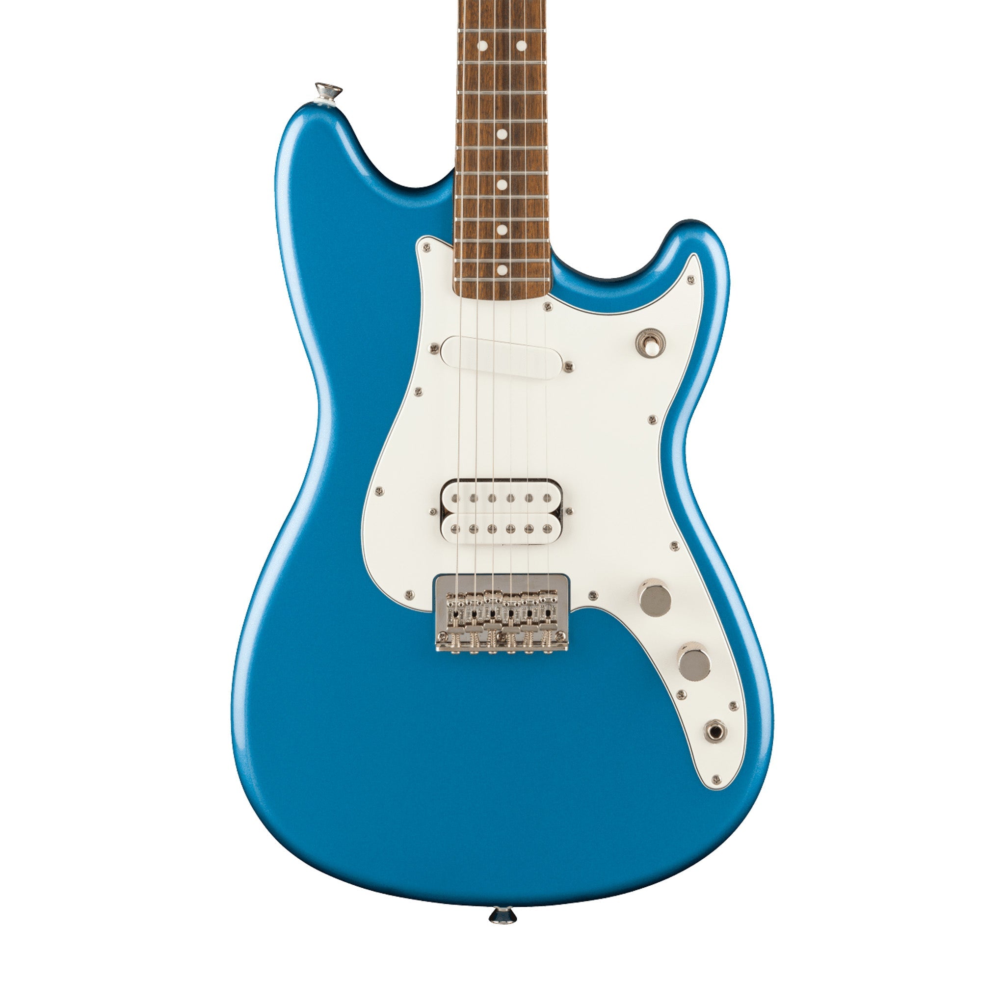 Squier Classic Vibe Duo-Sonic HS Electric Guitar, Laurel FB, Lake Placid Blue | Zoso Music Sdn Bhd