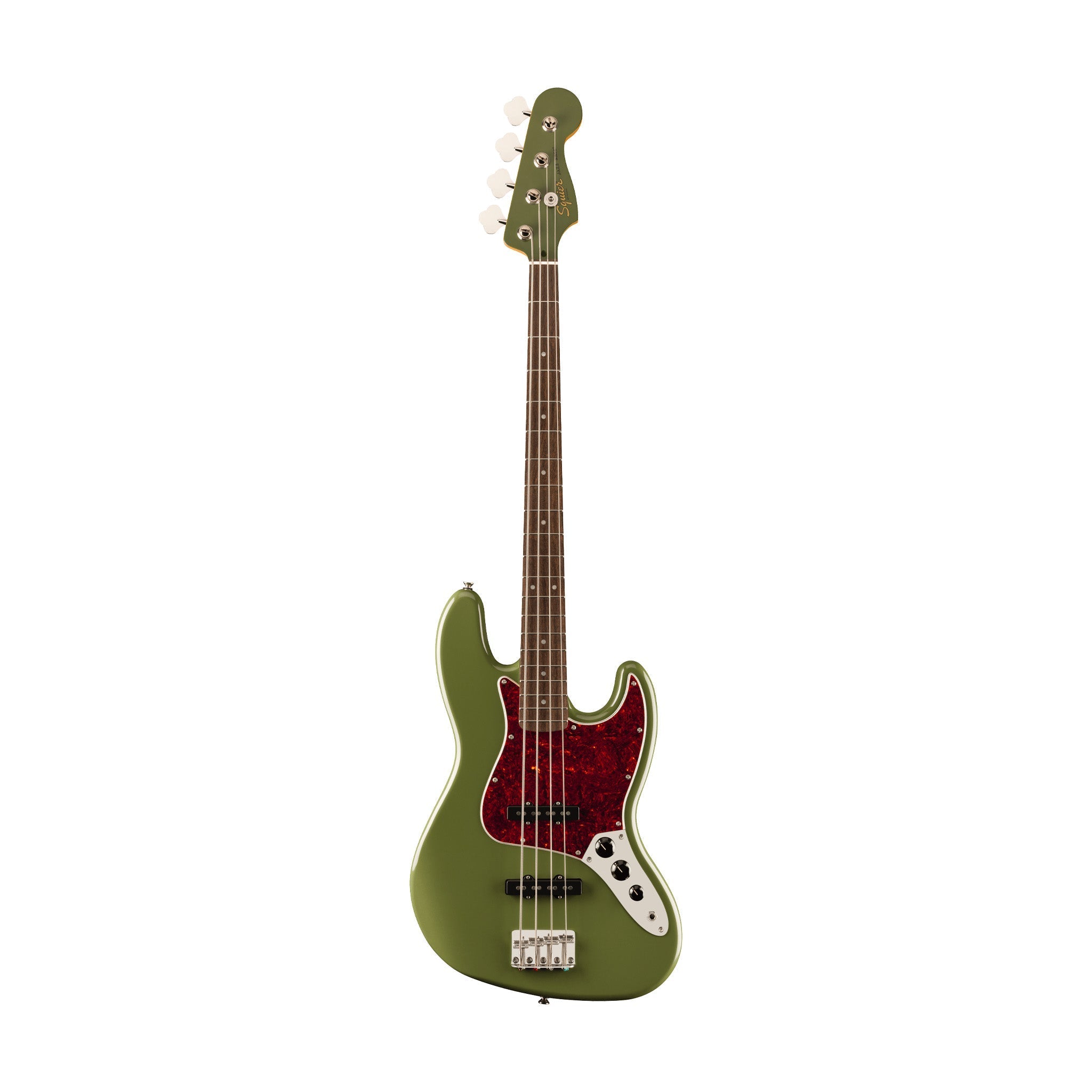 Squier FSR Classic Vibe 60s Jazz Bass Guitar, Laurel FB, Olive |  SQUIER BY FENDER |  BASS GUITAR |  Zoso Music