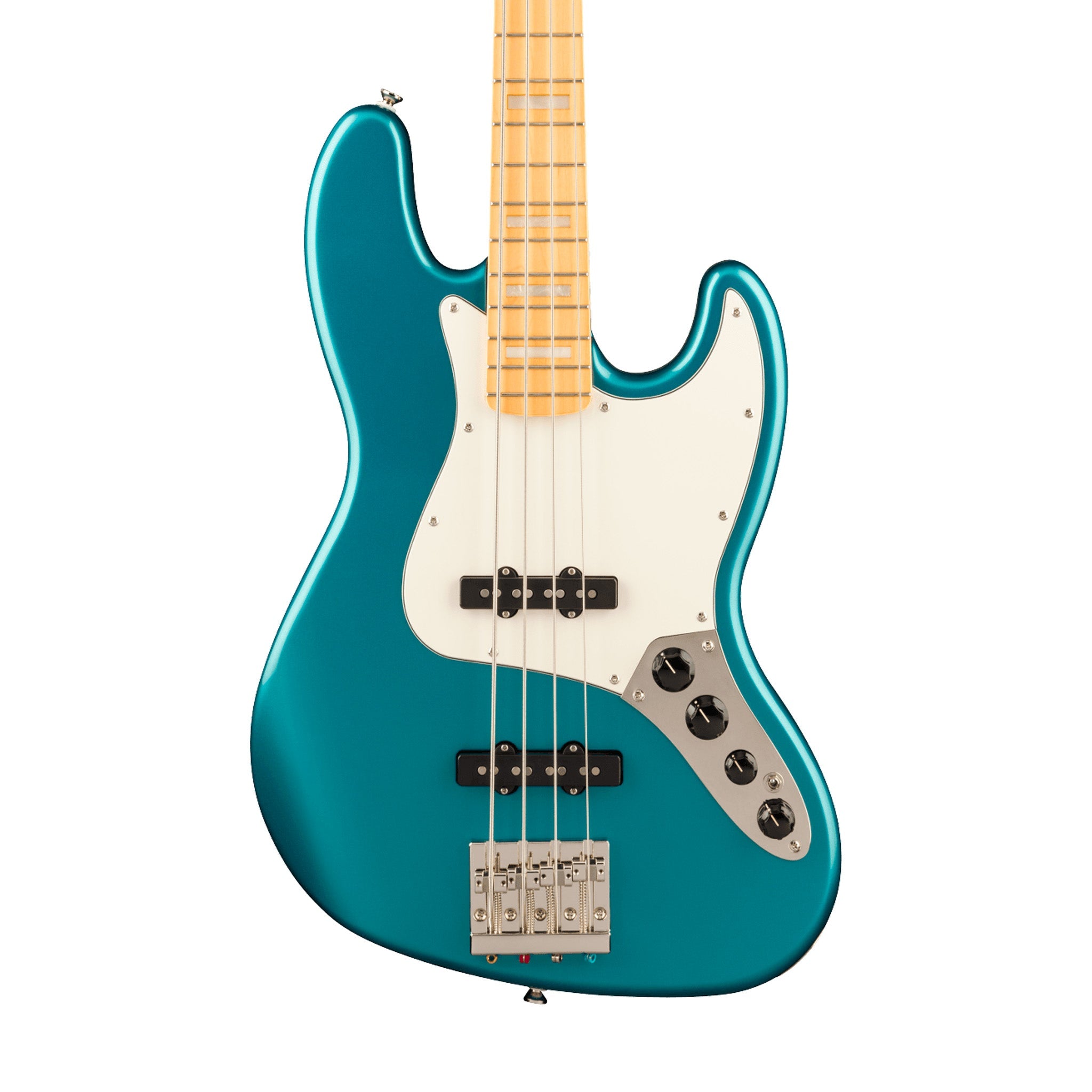Squier Classic Vibe Active 70s Jazz Bass Guitar, Maple FB, Ocean Turquoise | Zoso Music Sdn Bhd