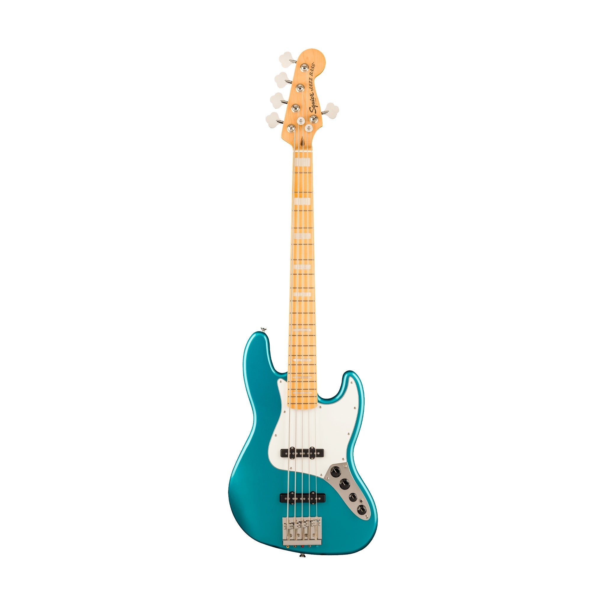 Squier Classic Vibe Active 70s Jazz Bass V Guitar, Maple FB, Ocean Turquoise |  SQUIER BY FENDER |  BASS GUITAR |  Zoso Music