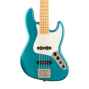 Squier Classic Vibe Active 70s Jazz Bass V Guitar, Maple FB, Ocean Turquoise | Zoso Music Sdn Bhd