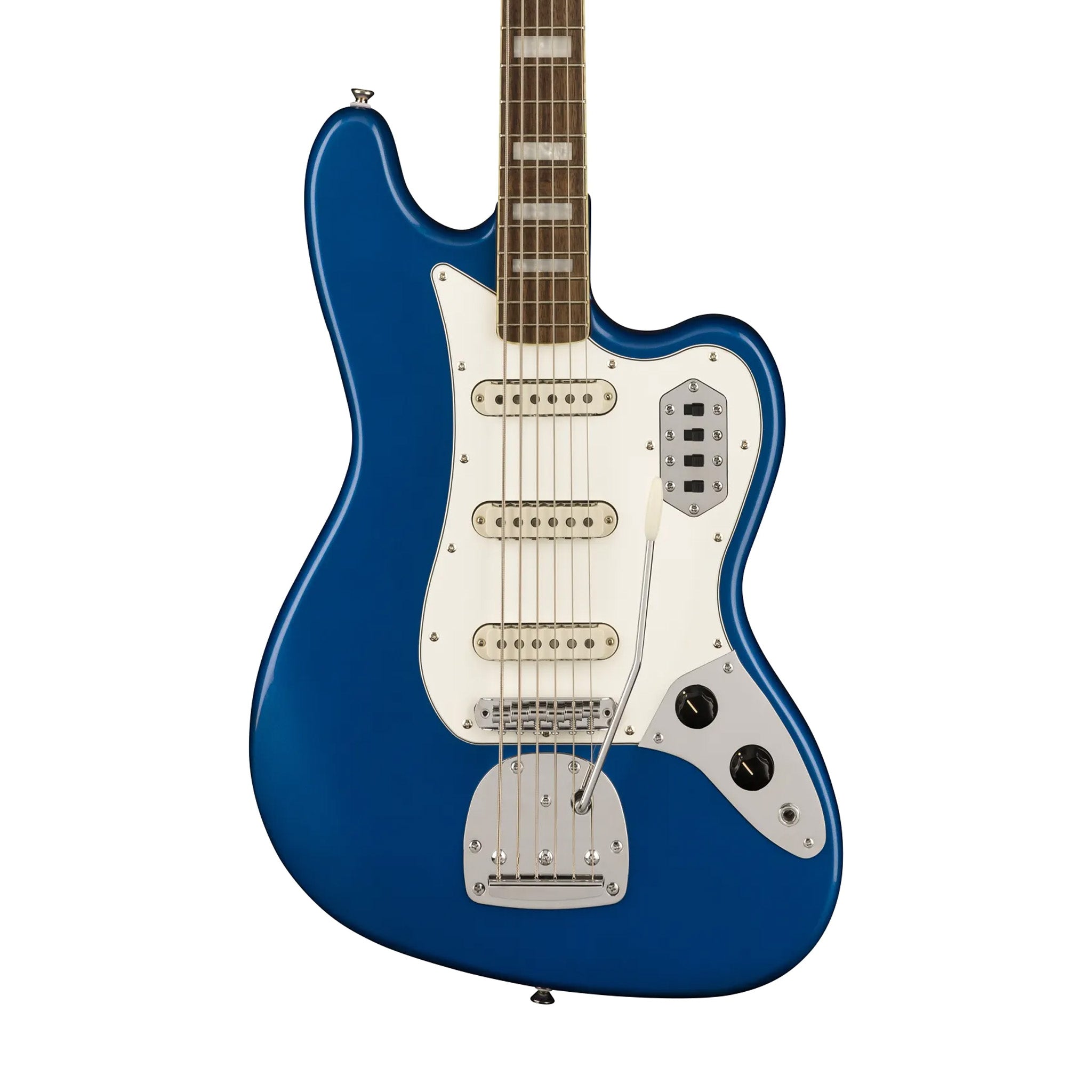 Squier FSR Classic Vibe Bass VI Electric Guitar, Laurel FB, Lake Placid Blue |  SQUIER BY FENDER |  ELECTRIC GUITAR |  Zoso Music