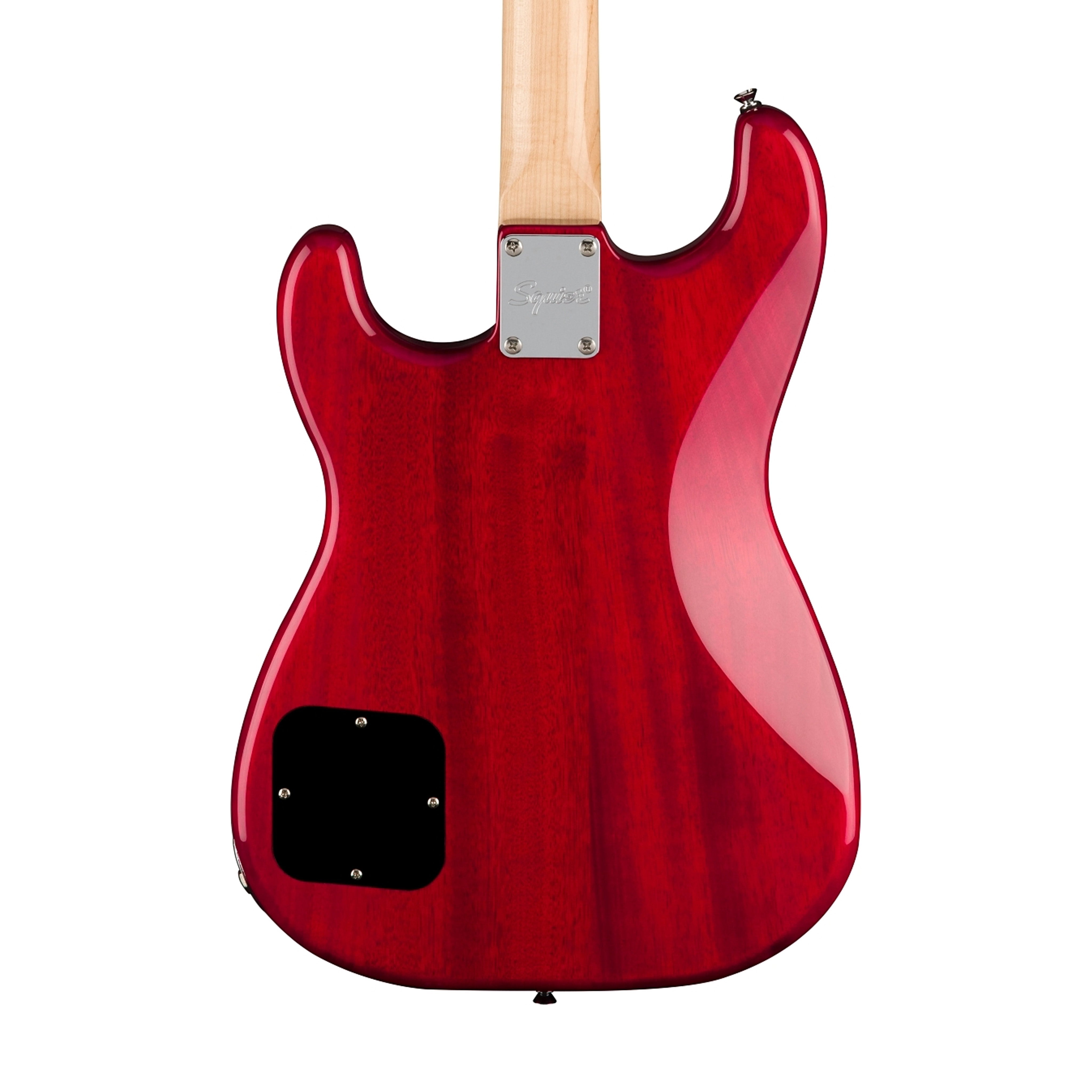 Squier Paranormal Strat-O-Sonic Electric Guitar, Laurel FB, Crimson Red Transparent |  SQUIER BY FENDER |  ELECTRIC GUITAR |  Zoso Music