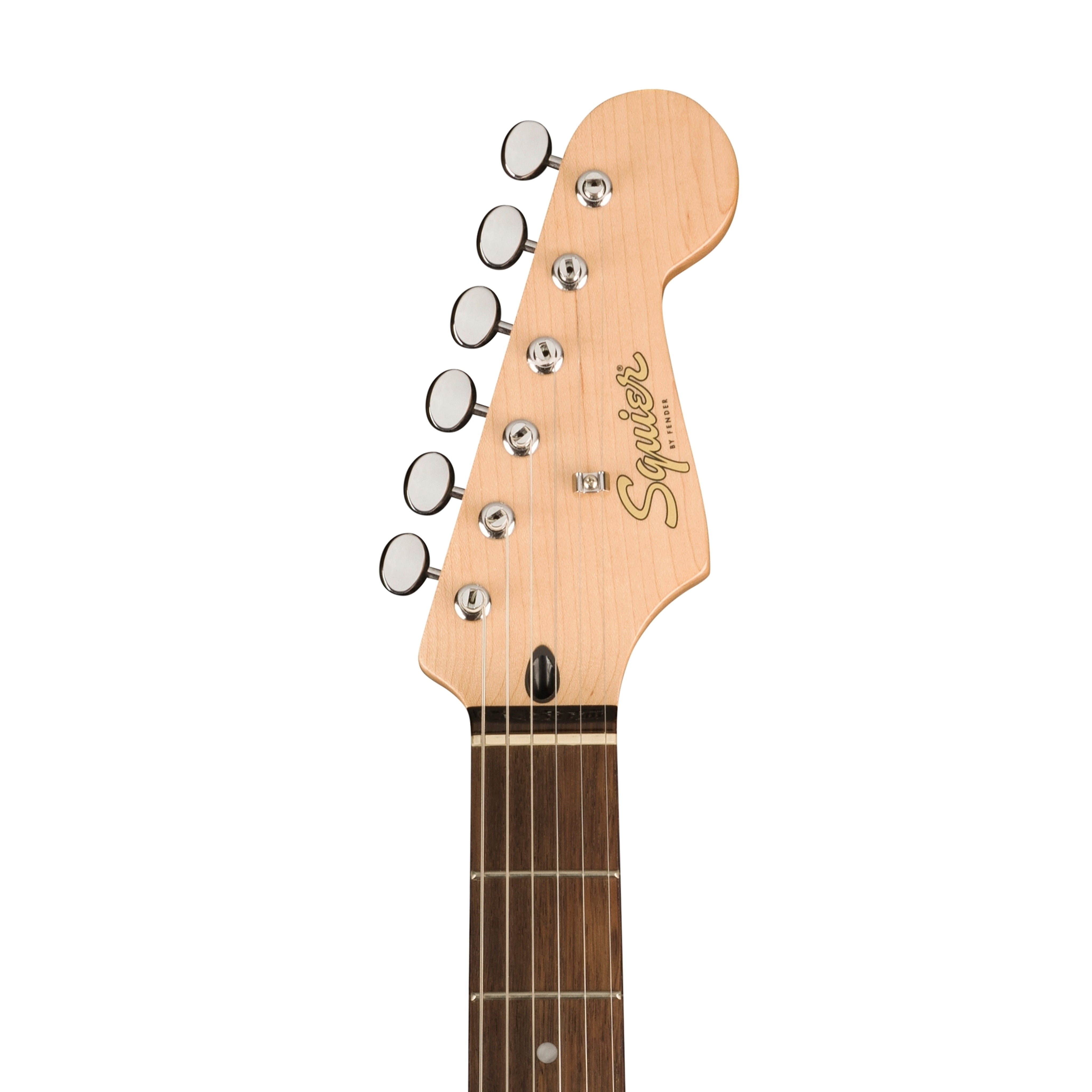 Squier Paranormal Custom Nashville Stratocaster Electric Guitar, Laurel FB, Aztec Gold
