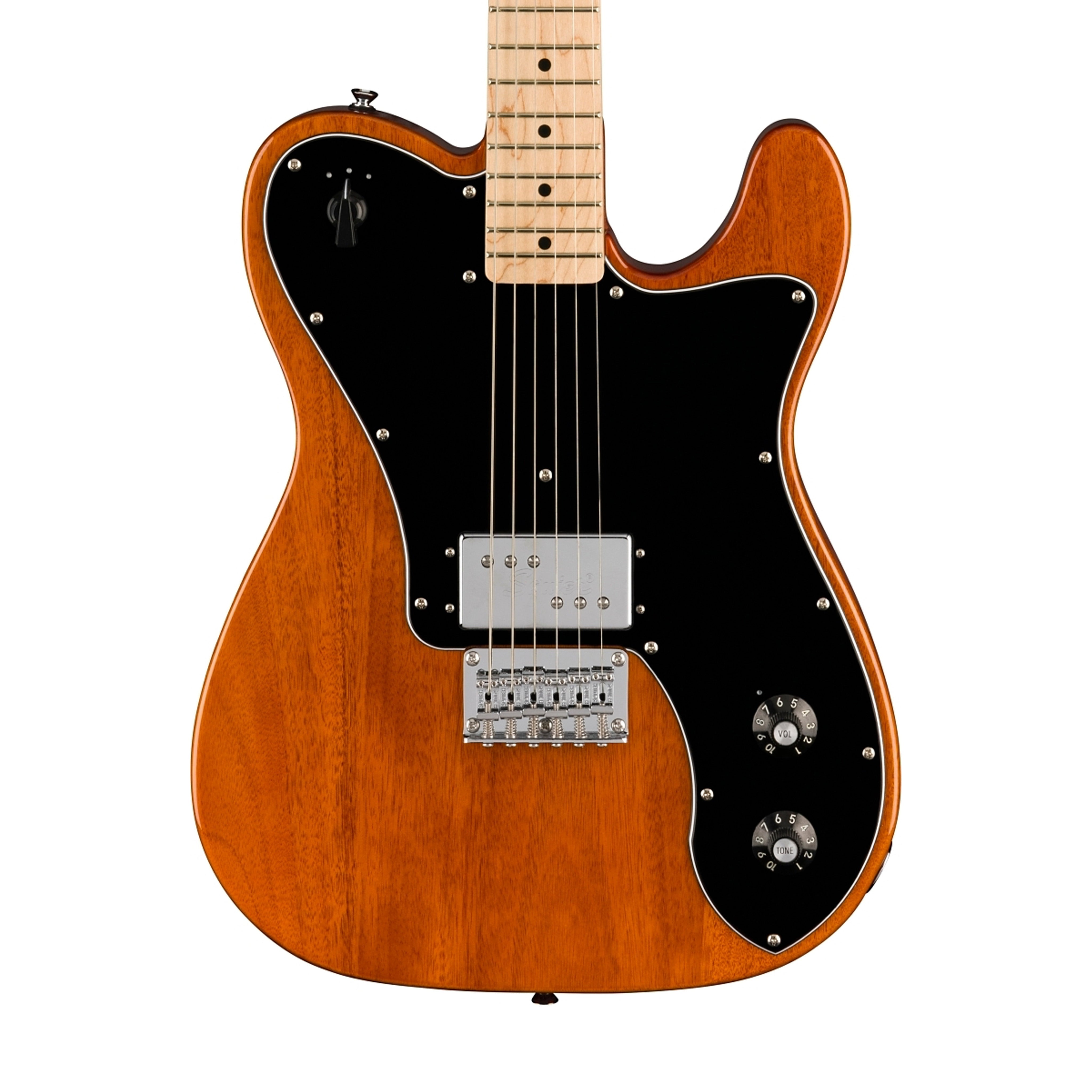 Squier Paranormal Esquire Deluxe Electric Guitar, Maple FB, Mocha | Zoso Music Sdn Bhd