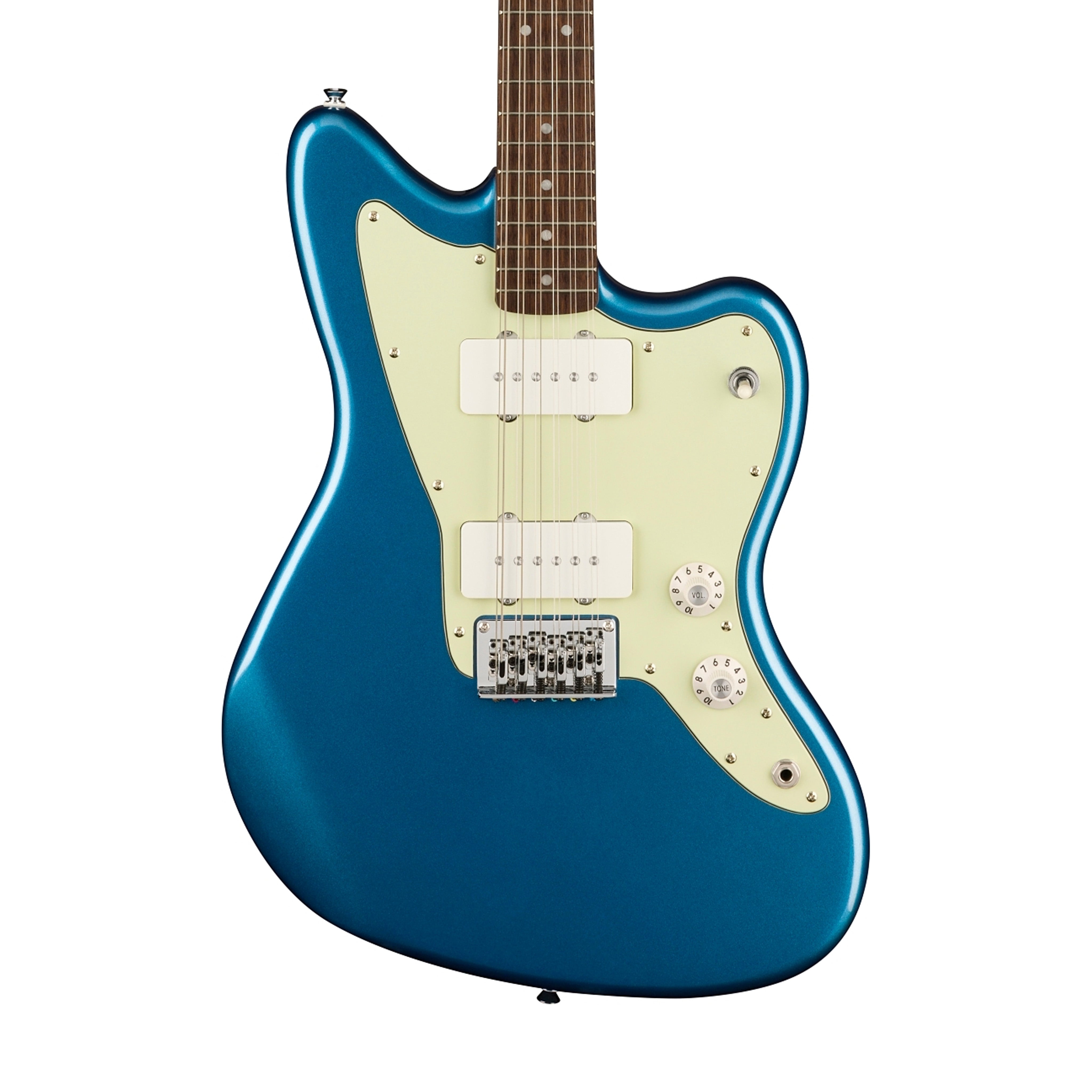 Squier Paranormal Jazzmaster XII 12-String Electric Guitar, Lake Placid Blue | Zoso Music Sdn Bhd