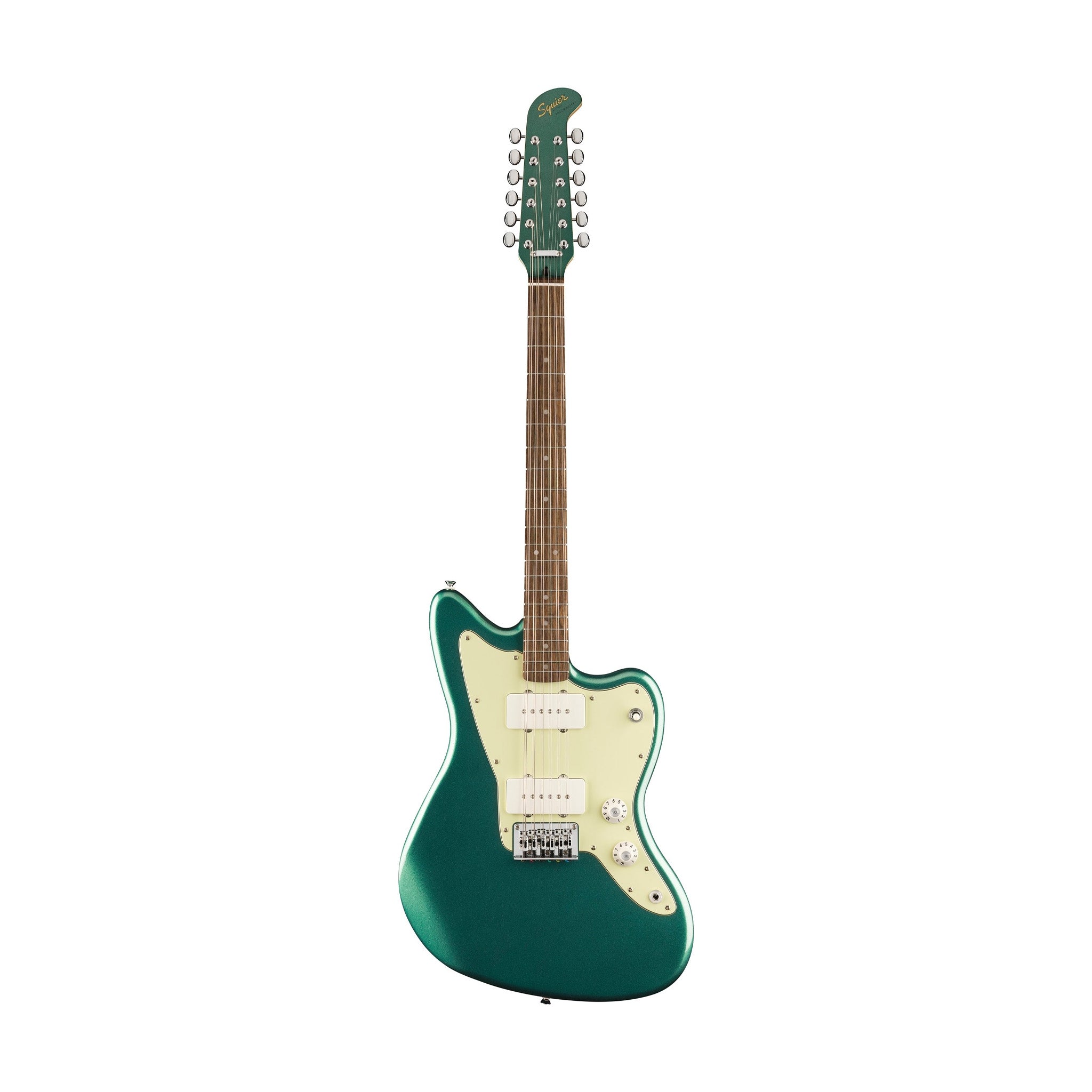 Squier Limited Edition Paranormal Jazzmaster XII Electric Guitar, Laurel FB, Sherwood Green |  SQUIER BY FENDER |  ELECTRIC GUITAR |  Zoso Music