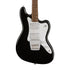 Squier Paranormal Rascal Bass HH Guitar, Laurel FB, Metallic Black | Zoso Music Sdn Bhd