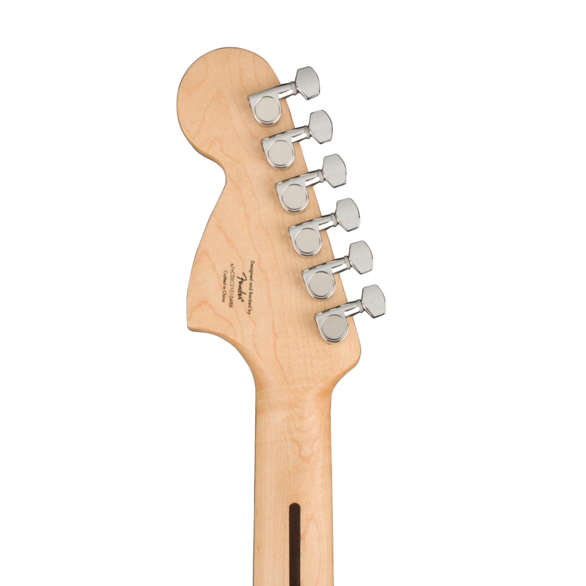 Squier FSR Affinity Series Stratocaster Electric Guitar w/Black Pearloid Pickguard, Laurel FB, Black |  SQUIER BY FENDER |  ELECTRIC GUITAR |  Zoso Music