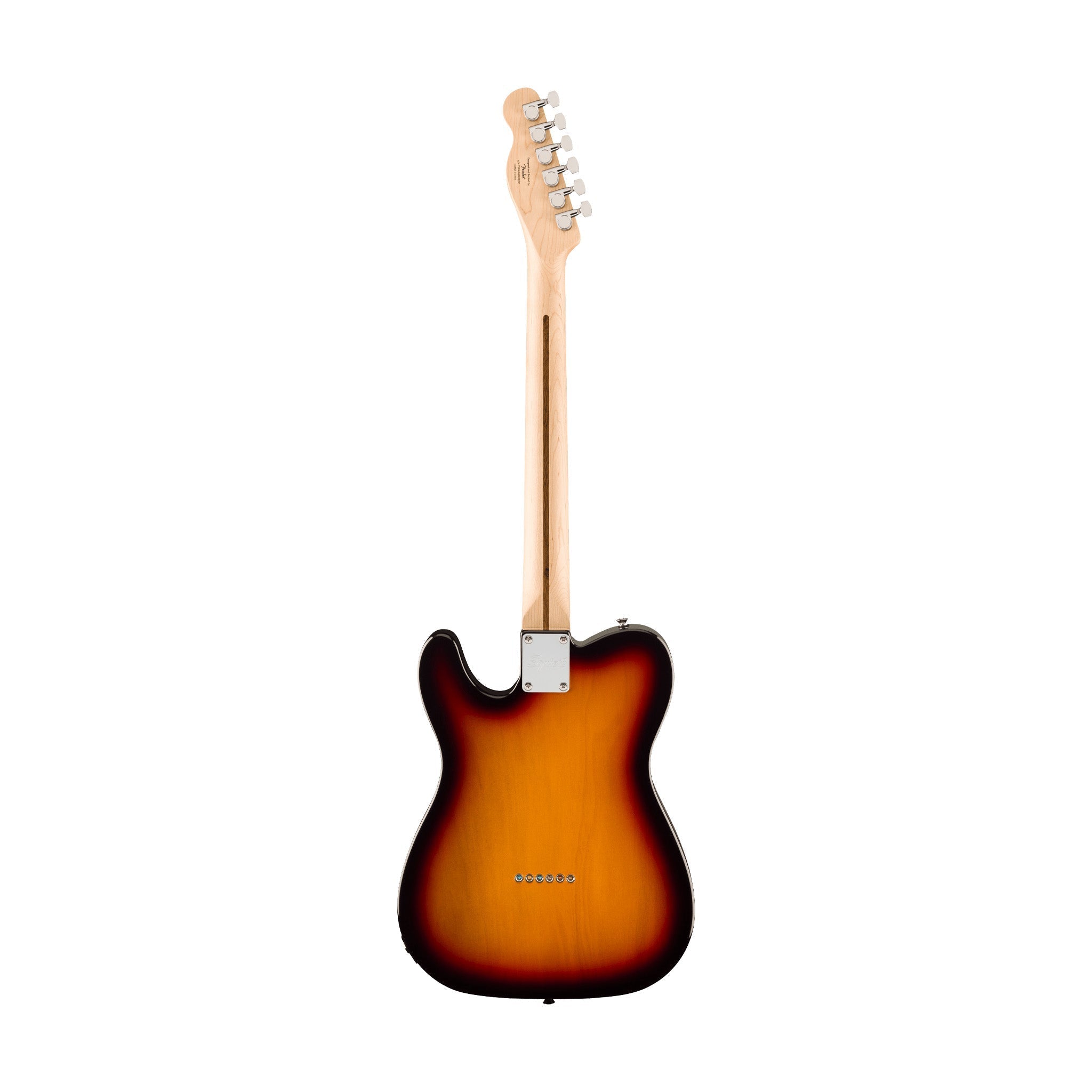 Squier Affinity Series Telecaster Thinline Electric Guitar, Maple FB, 3-Color Sunburst |  SQUIER BY FENDER |  ELECTRIC GUITAR |  Zoso Music