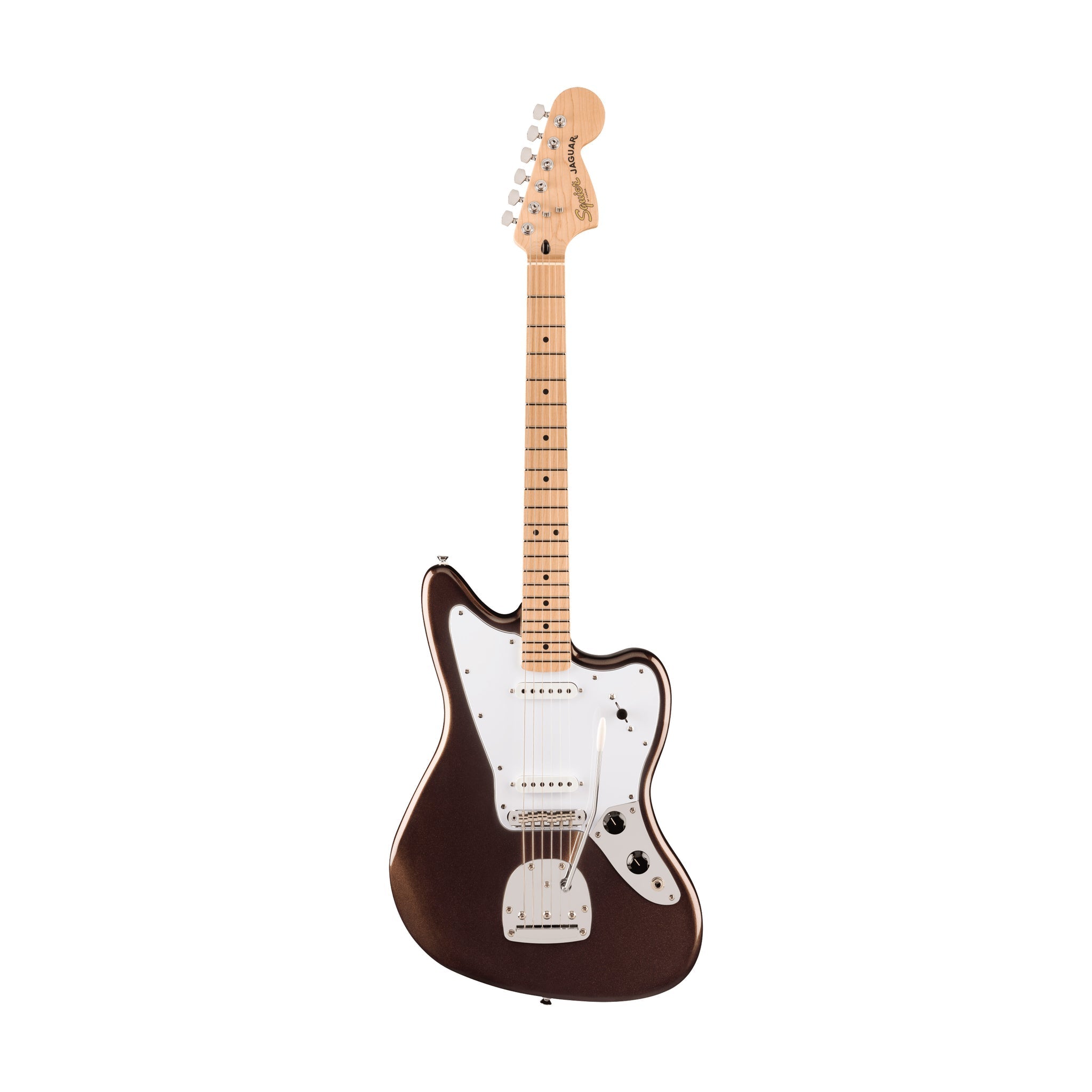 Squier Affinity Series Jaguar Electric Guitar, Maple FB, Mystic Metallic Brown |  SQUIER BY FENDER |  ELECTRIC GUITAR |  Zoso Music