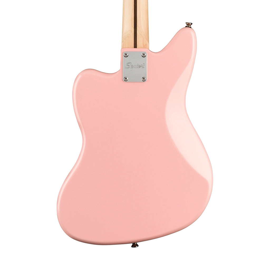 Squier FSR Affinity Series Jag Bass H Guitar, Laurel FB, Shell Pink |  SQUIER BY FENDER |  ELECTRIC GUITAR |  Zoso Music