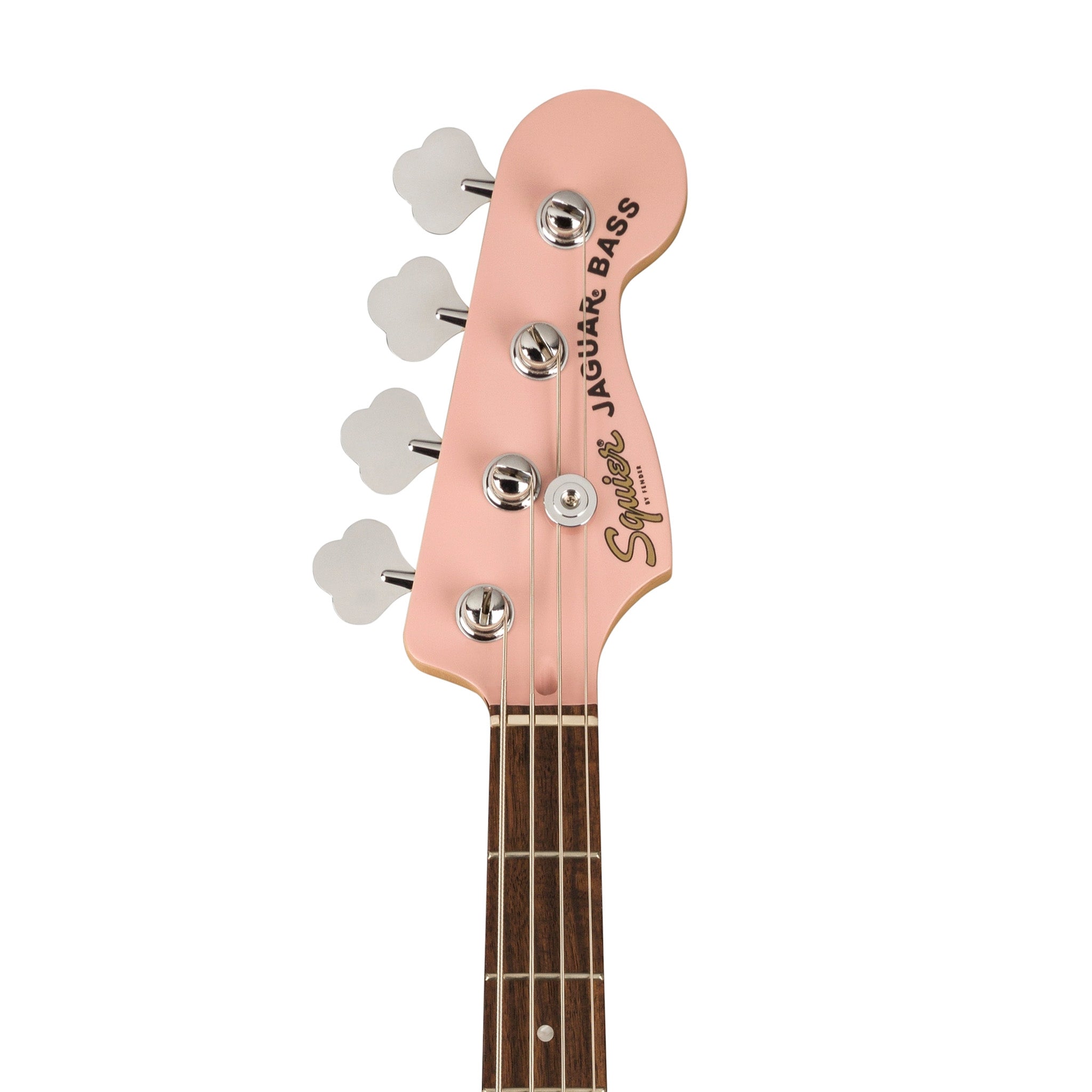 Squier FSR Affinity Series Jag Bass H Guitar, Laurel FB, Shell Pink |  SQUIER BY FENDER |  ELECTRIC GUITAR |  Zoso Music