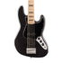 Squier Affinity Series Active Jazz Bass V Guitar, Maple FB, Black Metallic |  SQUIER BY FENDER |  BASS GUITAR |  Zoso Music