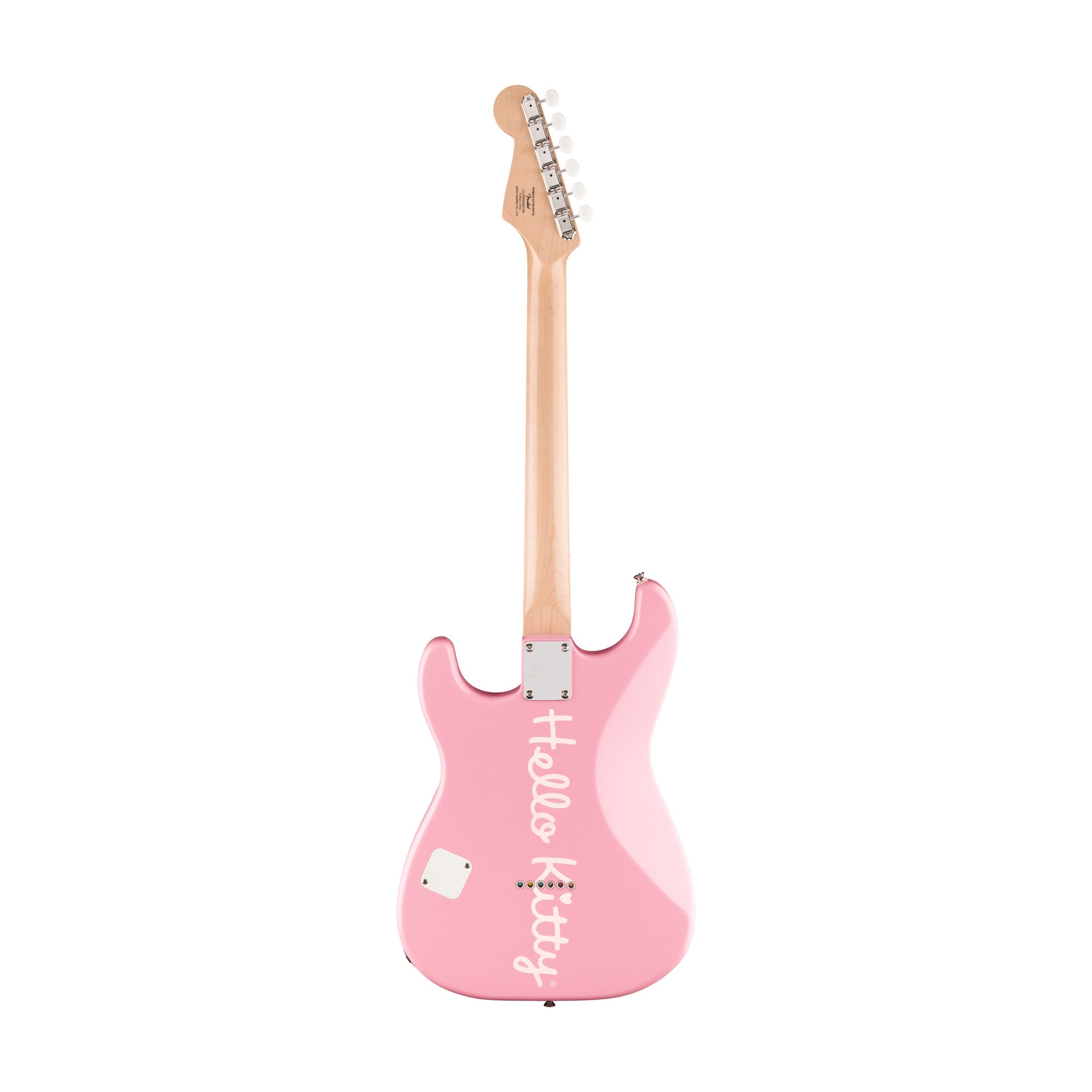 Squier by Fender Limited Edition Hello Kitty Stratocaster Electric Guitar, Maple FB, Pink |  SQUIER BY FENDER |  ELECTRIC GUITAR |  Zoso Music