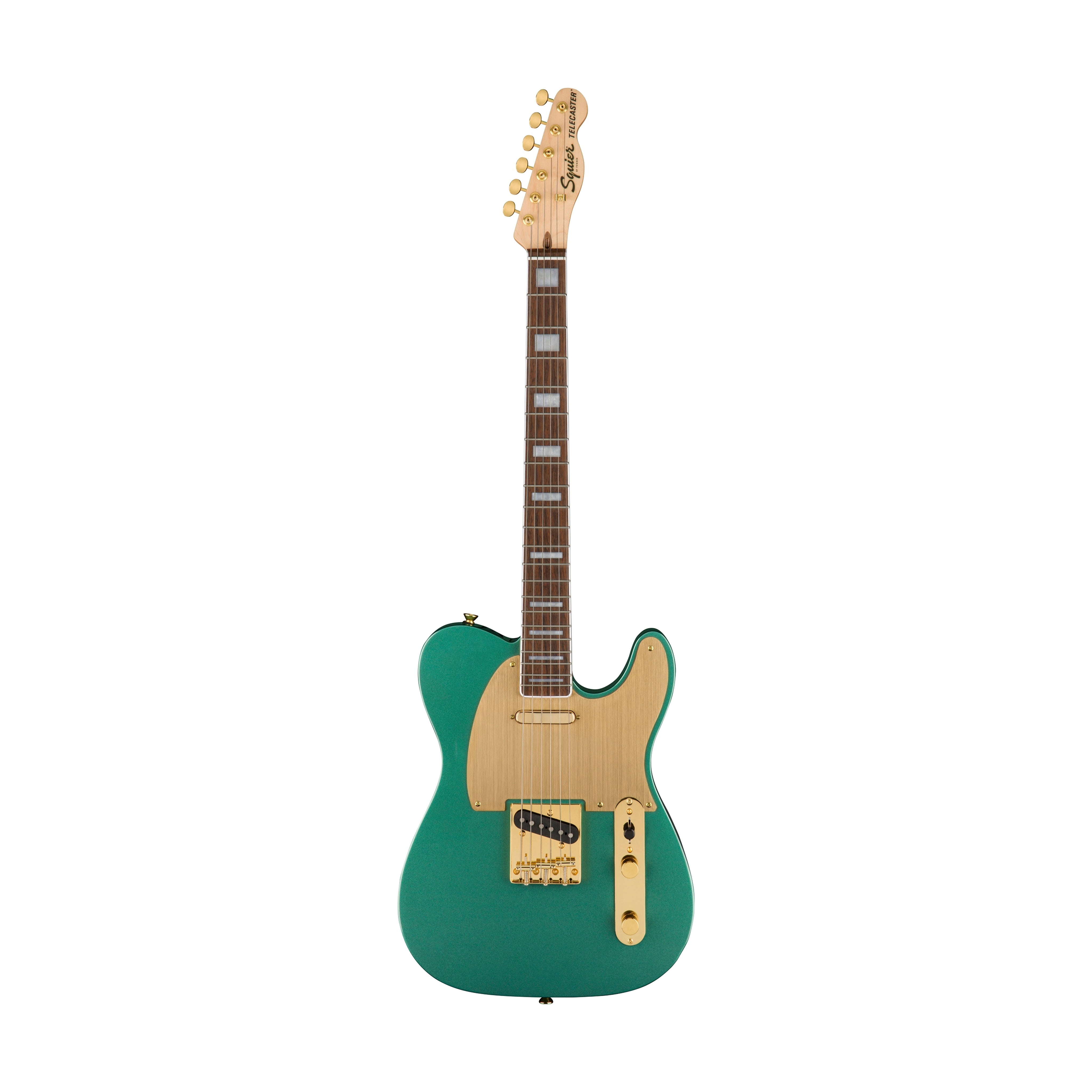 Squier 40th Anniversary Gold Edition Telecaster - Zoso Music