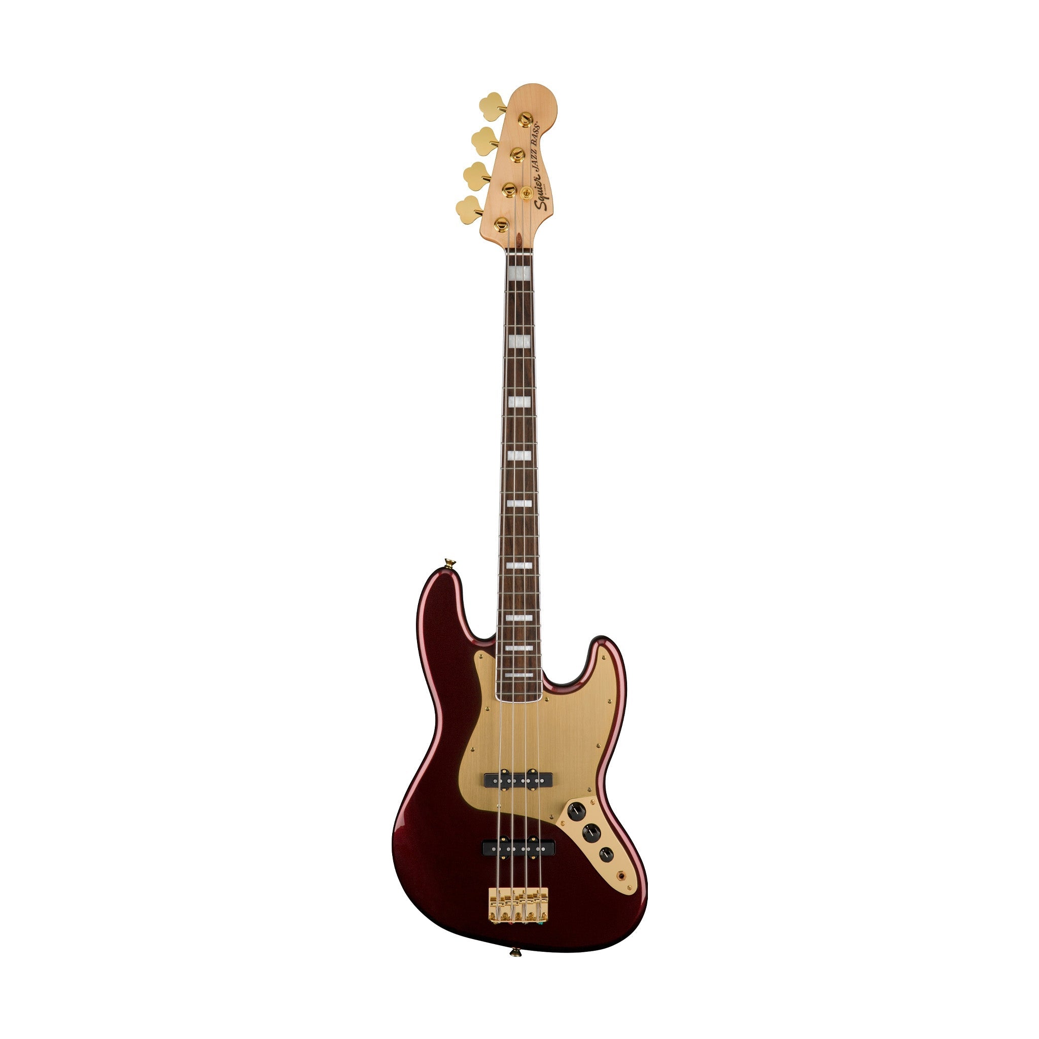 Squier 40th Anniversary Gold Edition Front View Zoso Msuic 