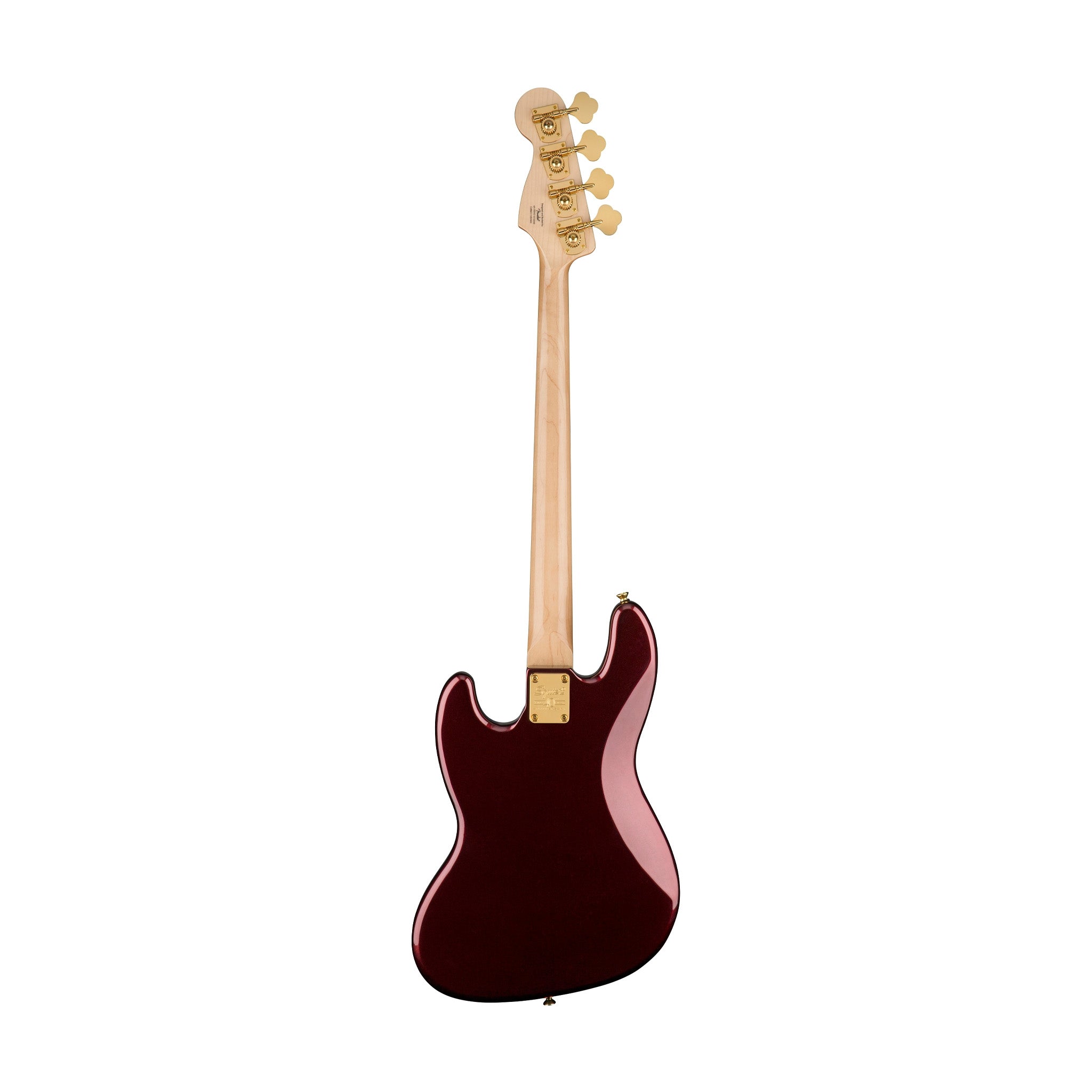 Squier 40th Anniversary Gold Edition Rear View Zoso Msuic 