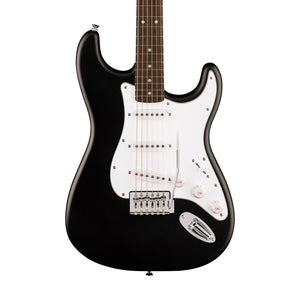 Squier Debut Series Stratocaster Electric Guitar, Laurel FB, Black | Zoso Music Sdn Bhd