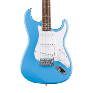 Squier Debut Series Stratocaster Electric Guitar, Laurel FB, California Blue | Zoso Music Sdn Bhd
