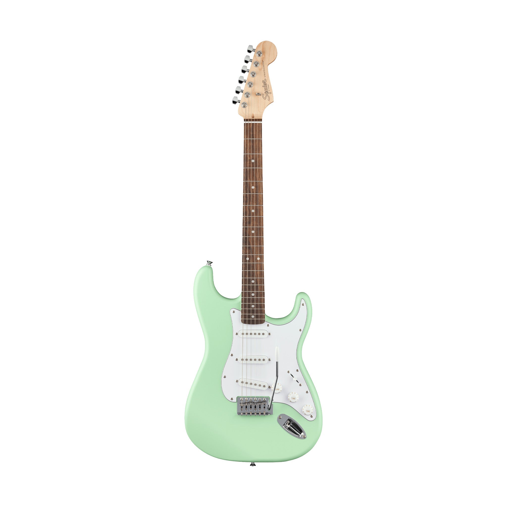 Squier Debut Series Stratocaster Electric Guitar, Laurel FB, Surf Green |  SQUIER BY FENDER |  ELECTRIC GUITAR |  Zoso Music