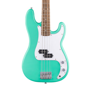 Squier Debut Series Precision Bass Guitar, Laurel FB, Sea Foam Green | Zoso Music Sdn Bhd