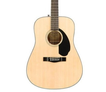 Fender CD-60S Dreadnought Acoustic Guitar, Walnut FB, Natural
