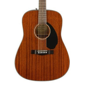 Fender CD-60S Dreadnought Acoustic Guitar, Walnut FB, All-Mahogany |  FENDER |  ACOUSTIC GUITAR |  Zoso Music