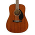 Fender CD-60S Dreadnought Acoustic Guitar, Walnut FB, All-Mahogany |  FENDER |  ACOUSTIC GUITAR |  Zoso Music