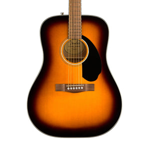 Fender FSR CD-60S Exotic Flame Maple Dreadnought Acoustic Guitar, Sunburst | Zoso Music Sdn Bhd