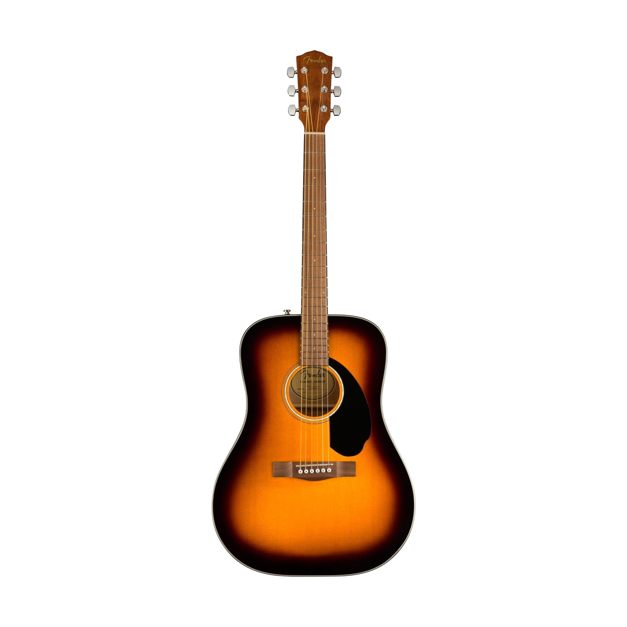 Fender FSR CD-60S Exotic Flame Maple Dreadnought Acoustic Guitar, Sunburst |  FENDER |  ACOUSTIC GUITAR |  Zoso Music