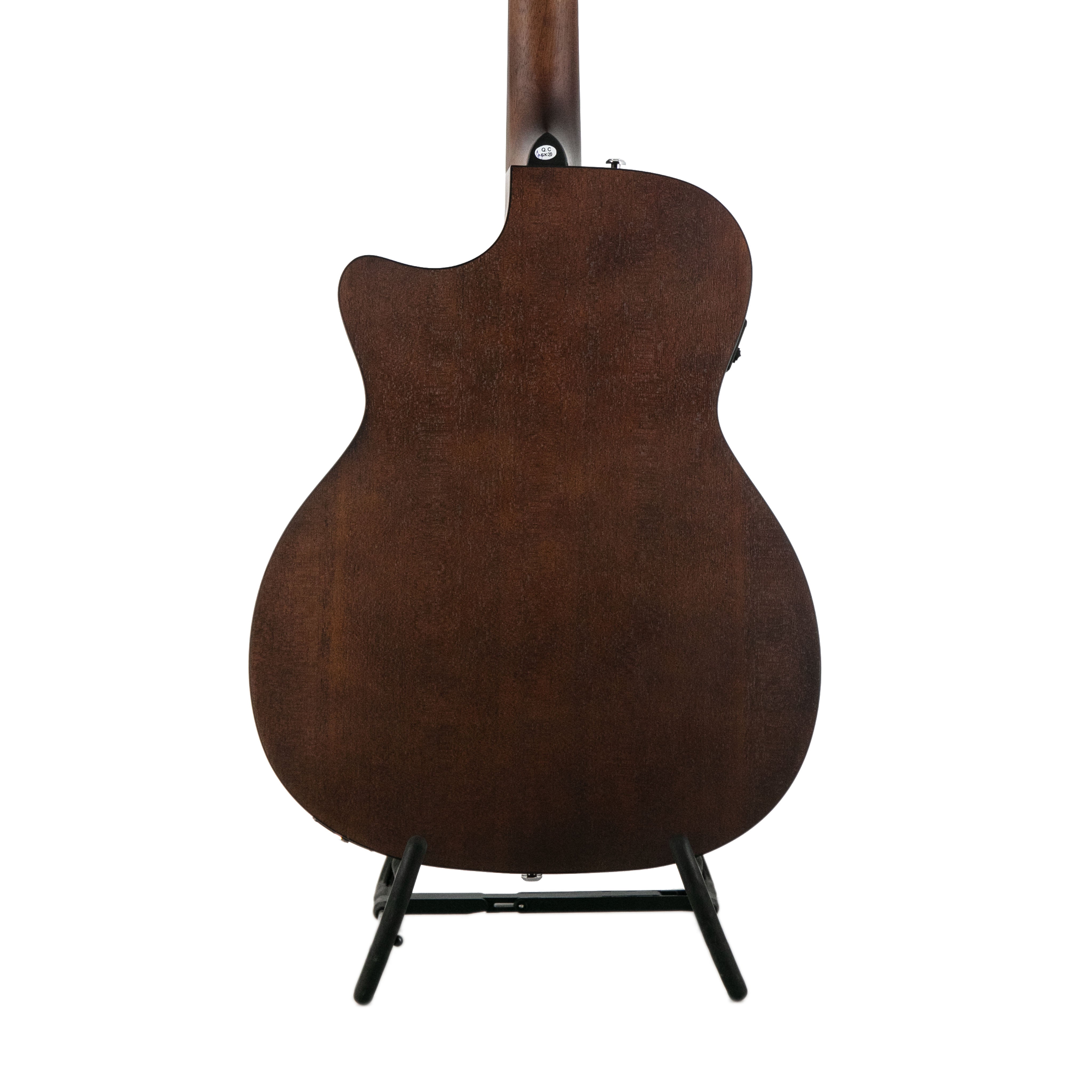 Fender Limited Edition CC-60SCE All-Mahogany Acoustic Guitar, Satin Aged Cognac Burst |  FENDER |  ACOUSTIC GUITAR |  Zoso Music