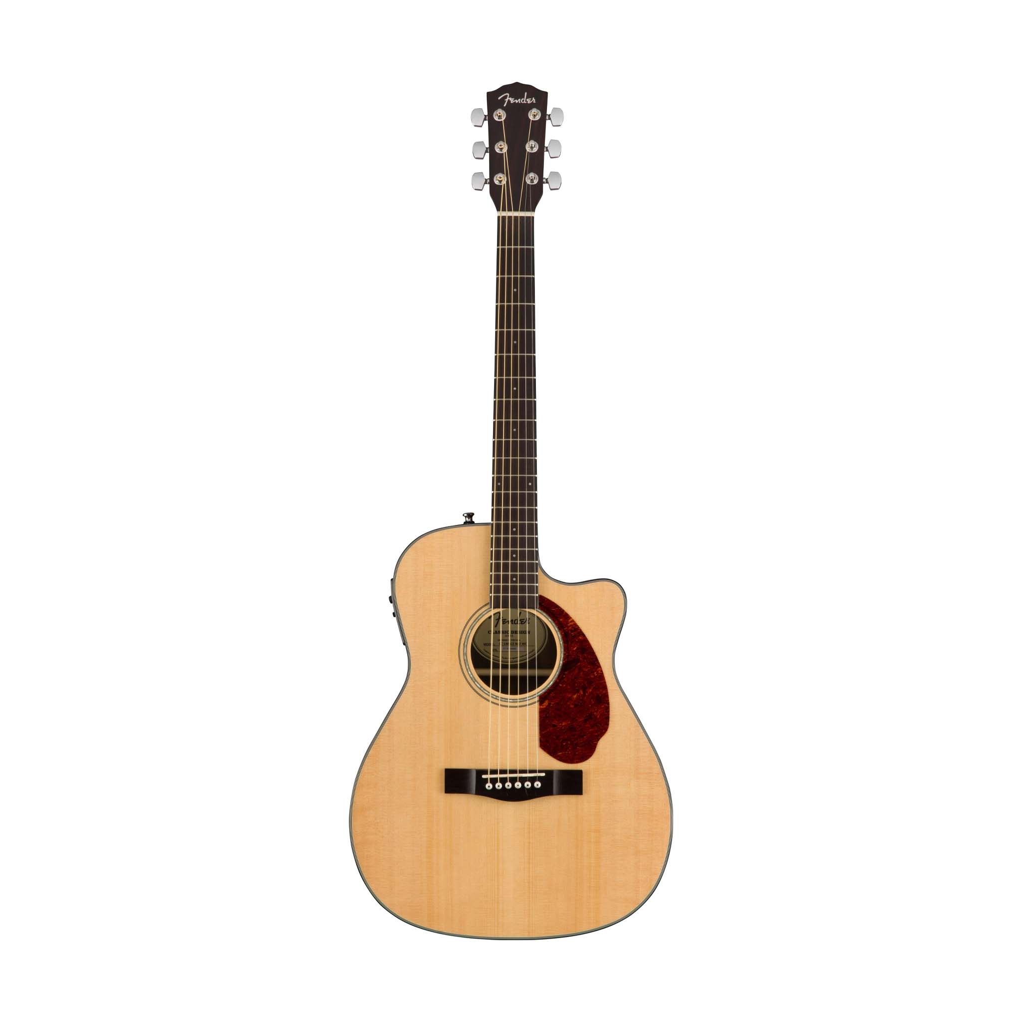 Fender CC-140SCE Concert Electro Acoustic Guitar w/Case, Natural |  FENDER |  ACOUSTIC GUITAR |  Zoso Music
