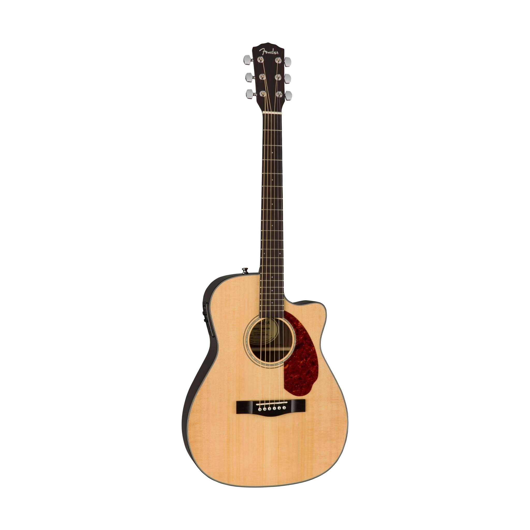 Fender CC-140SCE Concert Electro Acoustic Guitar w/Case, Natural |  FENDER |  ACOUSTIC GUITAR |  Zoso Music